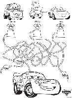 Disney Cars labirinto