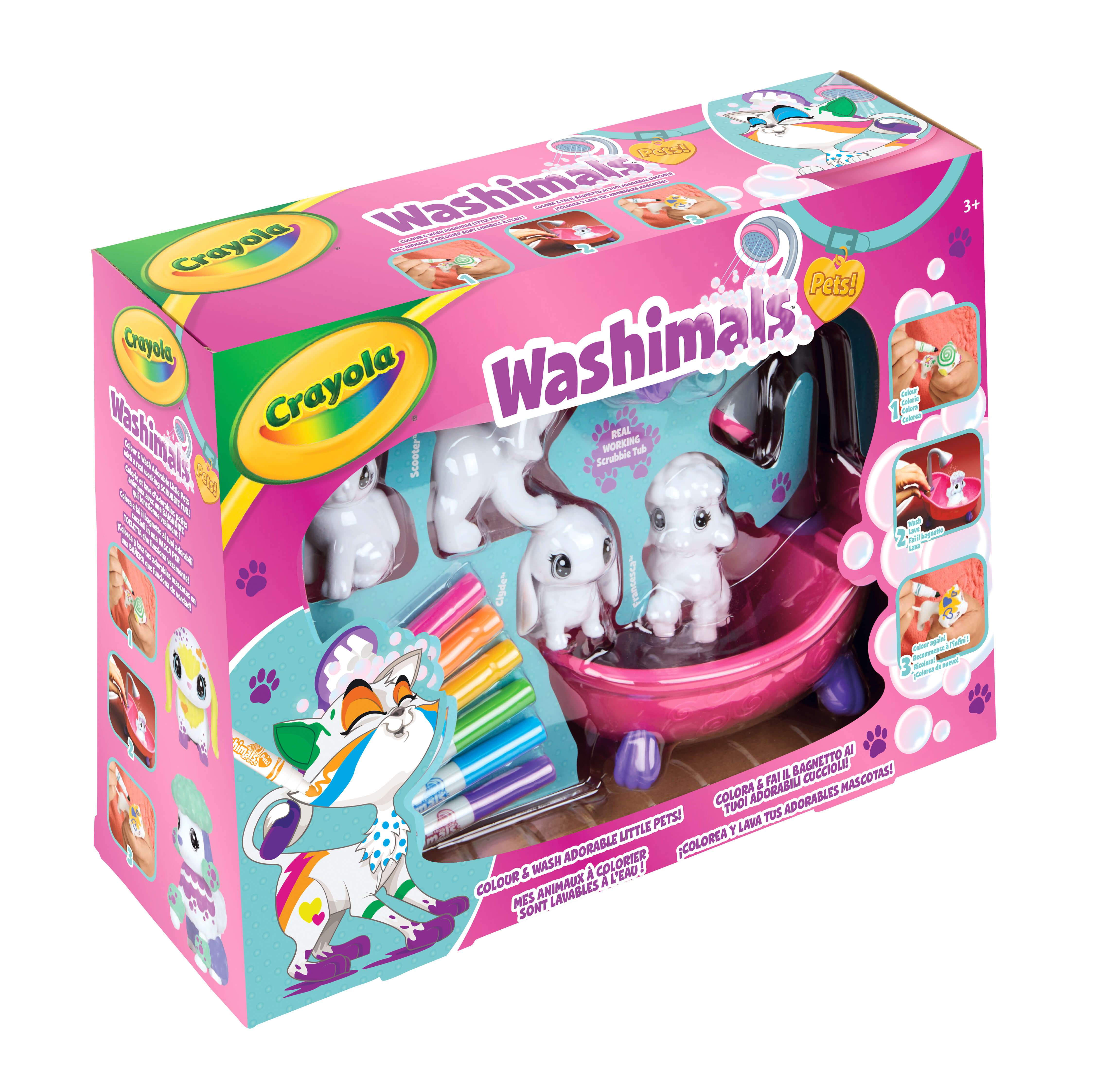 Crayola WASHIMALS SET ATTIVITÀ 