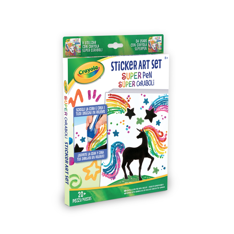 Crayola pastelli set superpen super pen koala crayola gioco didattica per bambini 