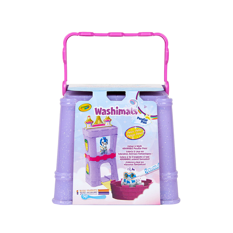 Crayola Washimals Peculiar Pets Set Attività Castello 