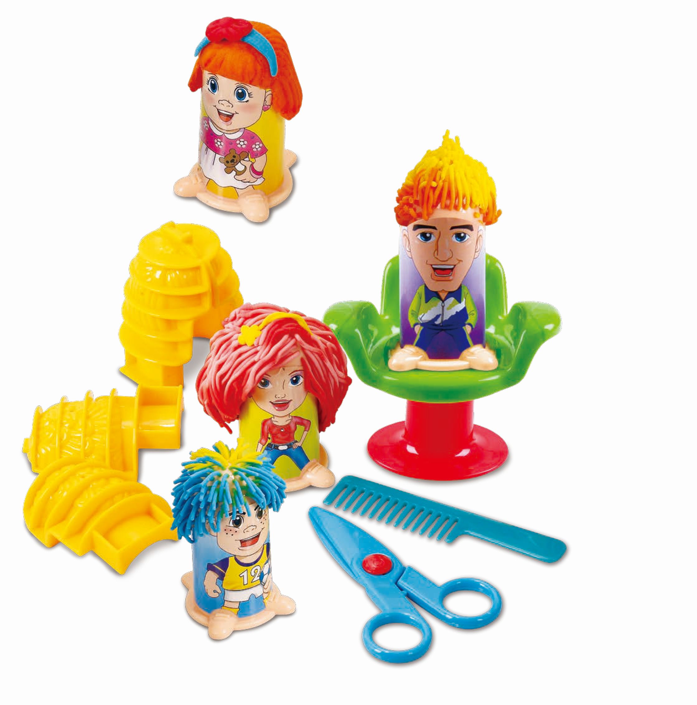 Crayola 11252 Merchandising Crayola Set Capelli Pazzerelli Pasta Da Modellare 